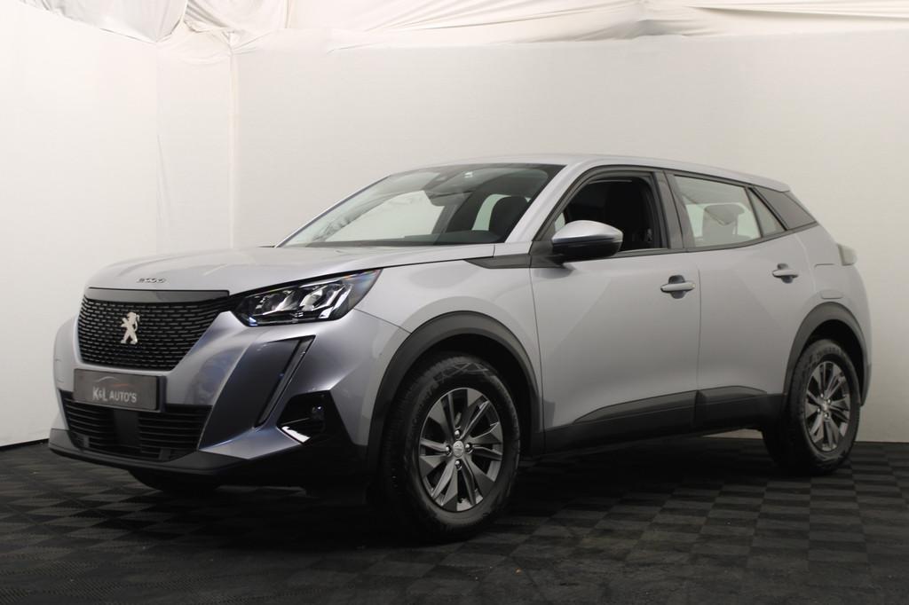 Peugeot 2008 1.2 PureTech Active |Navi| (bj 2020, automaat), Auto's, Stof, Gebruikt, 1199 cc, 1180 kg