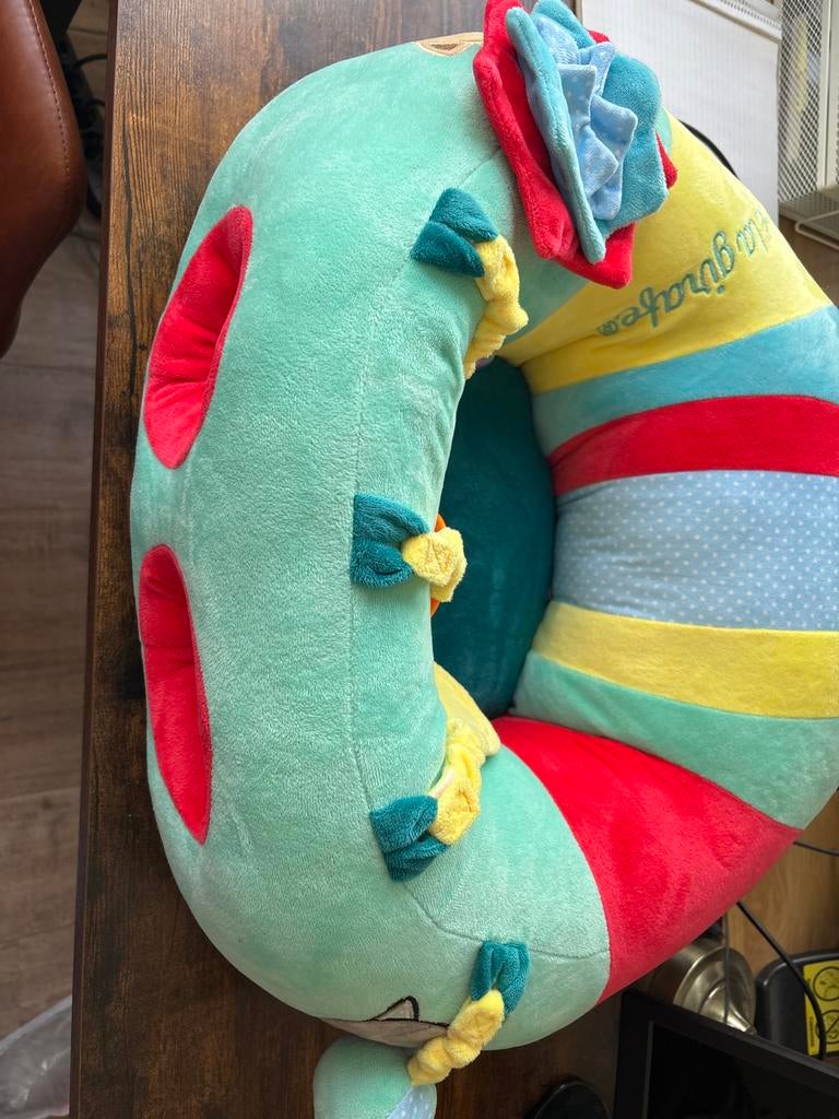 Sophie de Giraf baby zitkussen/speelkleed, Ophalen, Zo goed als nieuw, Speelkleed