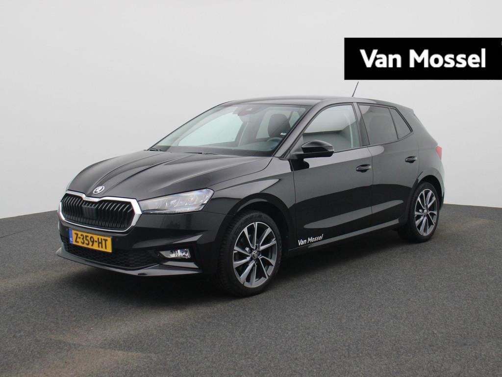 Skoda Fabia 1.0 TSI Ambition 110 PK | Automaat | Led verlich, Auto's, Skoda, 12 maanden, Stof, Zwart, Origineel Nederlands