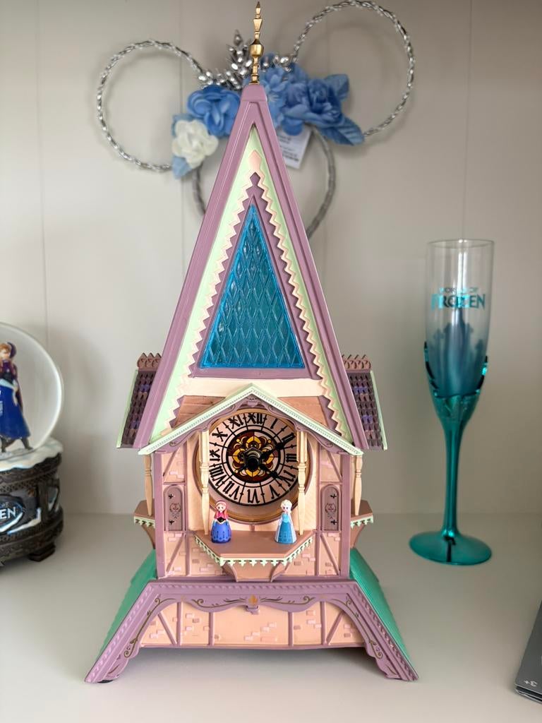 Disney frozen klok, Ophalen, Overige figuren, Zo goed als nieuw