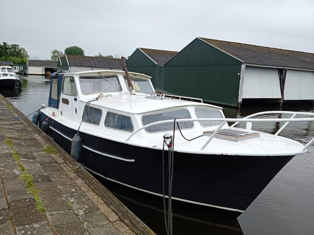 Zeer mooi model motorboot, Ophalen of Verzenden, Gebruikt, Staal, Diesel
