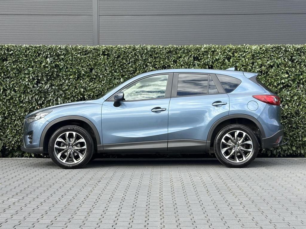 Mazda CX-5 2.5 SkyActiv-G 192 GT-M 4WD, NAKAMA BOSE, LEDER,, Automaat, Zwart, Blauw, Bedrijf