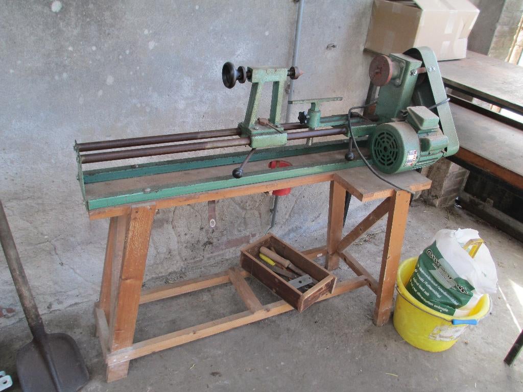 ferm houtdraaibank, Ophalen, Gebruikt, Houtdraaibank, 500 tot 1000 mm