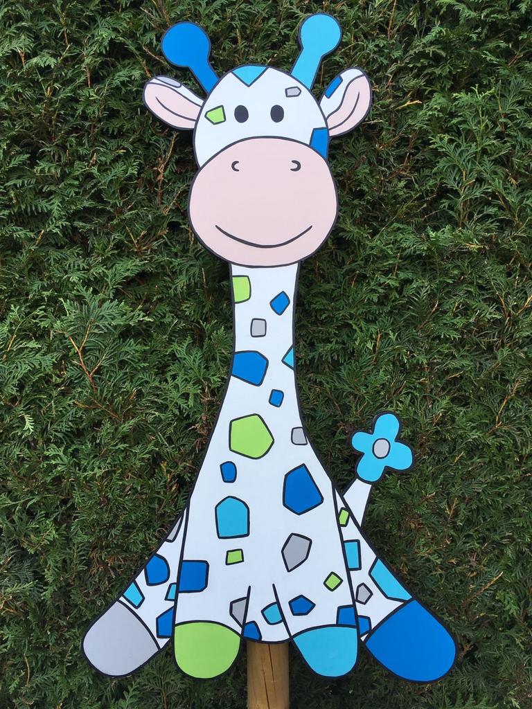 Geboorteborden: Giraffe, Piraat, Nijntje - Unieke Decoratie, Kinderen en Baby's, Kraamcadeaus en Geboorteborden, Ophalen, Nieuw