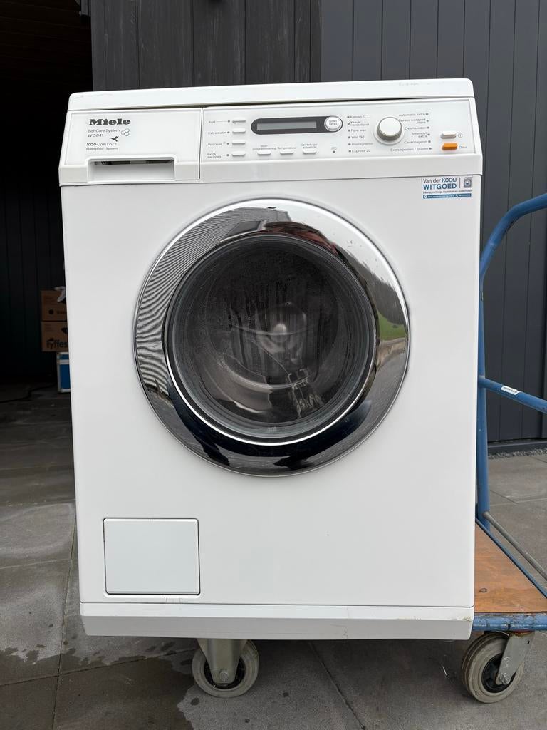 Miele wasmachine,voorlader, 7 kg 1600 trn, WPS, EcoComfort, Ophalen, 6 tot 8 kg, Gebruikt, 1600 toeren of meer