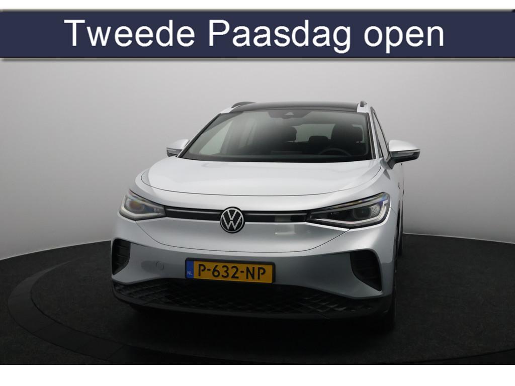 Volkswagen ID.4 Pro 77 kWh SOH 91,9% | Panoramadak | IQ Ligh, Gebruikt, Zwart, Origineel Nederlands, 420 min