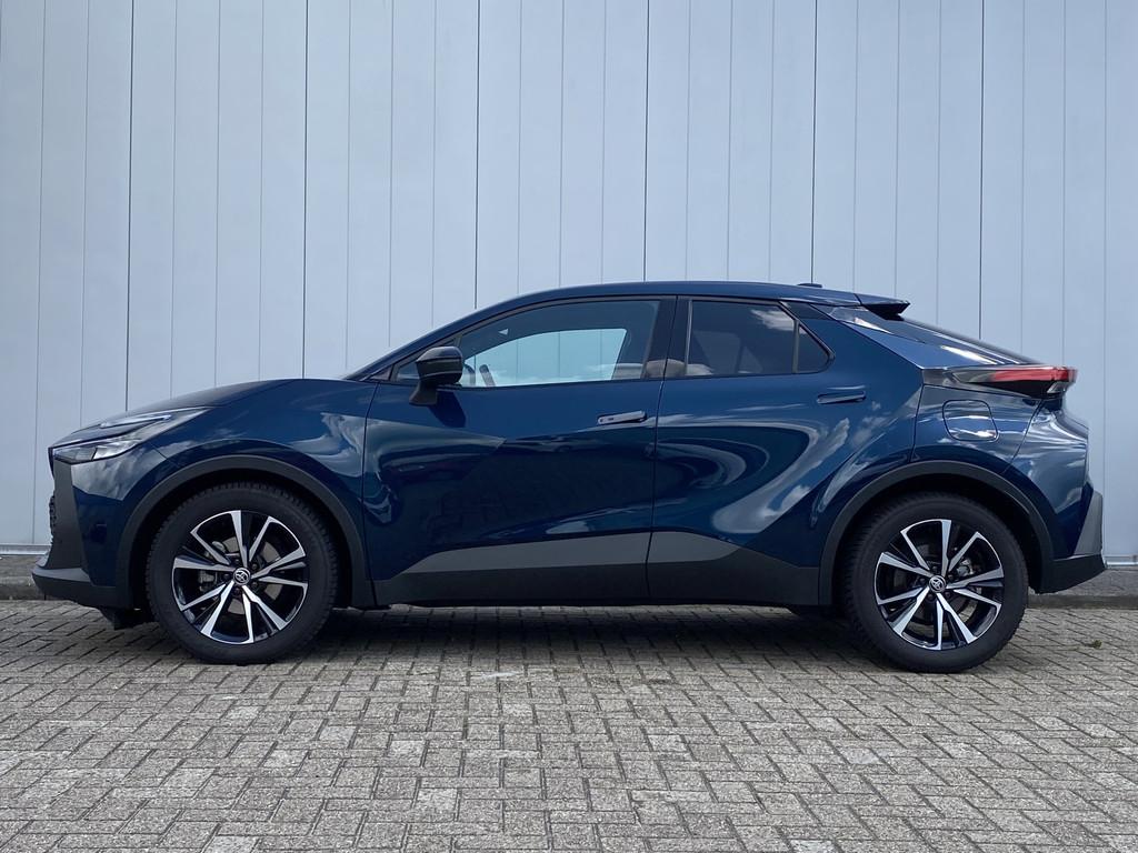 Toyota C-HR 1.8 Hybrid 140 Dynamic NL Auto Navi Dodehoek Det, 12 maanden, Euro 6, Blauw, Parkeersensor