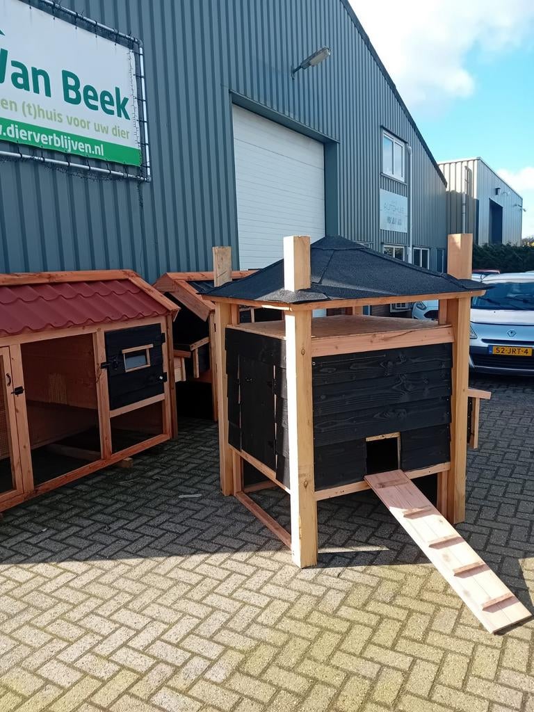 Kippenhok Hooiberg Douglas, ook op maat, Dieren en Toebehoren, Ophalen of Verzenden, Nieuw, Kippenhok of Kippenren
