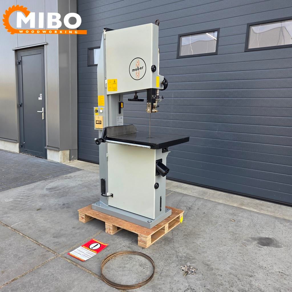 Meber lintzaag model 600 ** als nieuw ** Garantie, Meber centauro panhans robland scm felder hammer, 70 mm of meer, Ophalen of Verzenden