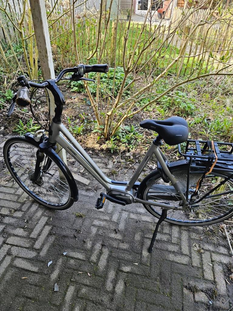 Damesfiets Lugano, Ophalen