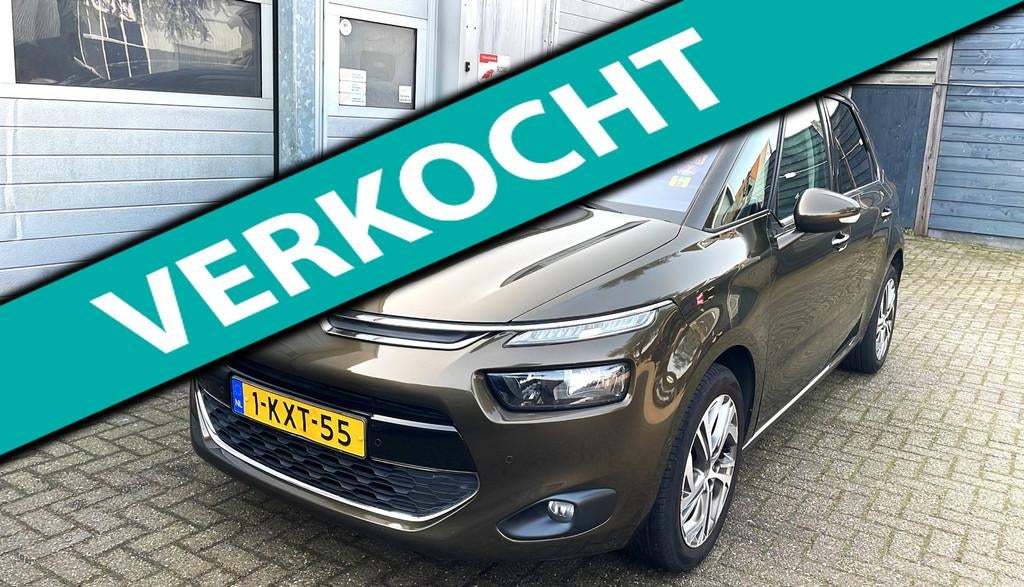 Citroen C4 Picasso 1.6 VTi Business-Panorm-Navi-Clima-Cruise, Voorwielaandrijving, Stof, Gebruikt, Zwart