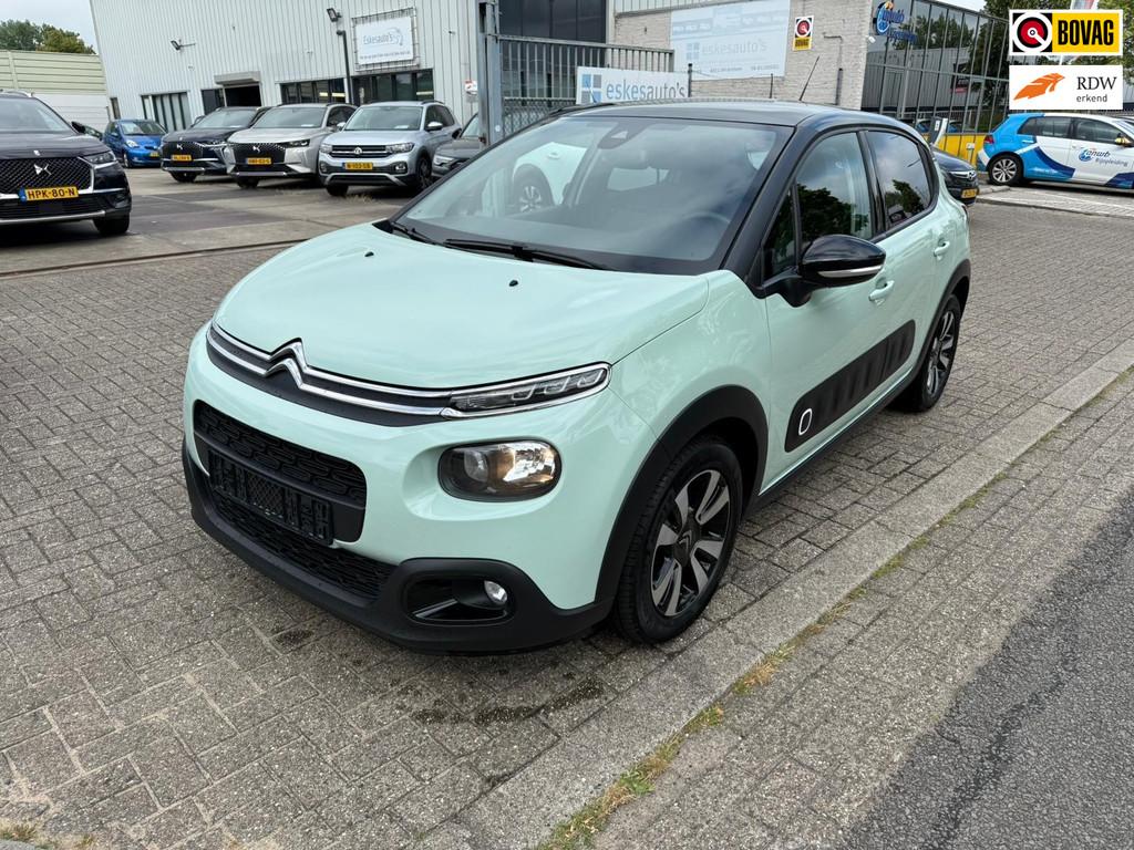 Citroen C3 1.2 PureTech S&S Feel Panodak, Navi Dealer auto, Voorwielaandrijving, 83 pk, Gebruikt, 1199 cc
