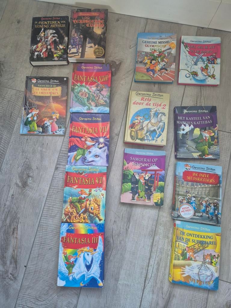 Geronimo Stilton boeken - diverse titels, hard cover, Ophalen of Verzenden, Gelezen, Geronimo Stilton, Fictie algemeen
