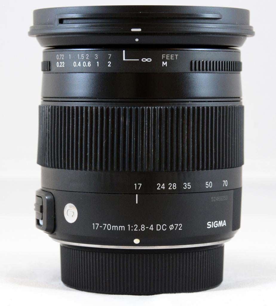 Sigma 17-70mm/2.8-4 DC Macro Contemporary OS HSM Nikon, Audio, Tv en Foto, Fotografie | Lenzen en Objectieven, Gebruikt, SIGMA Benelux B.V.