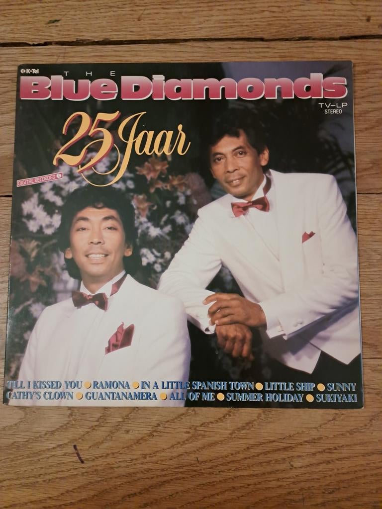 The Blue Diamonds - 25 Jaar (TV-LP Stereo), Ophalen of Verzenden, 1960 tot 1980, Gebruikt, 12 inch