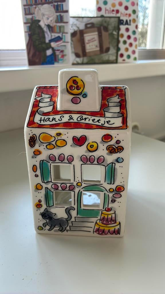 Efteling Blond Hans en Grietje teelichthuisje, Ophalen, Nieuw, Overige typen