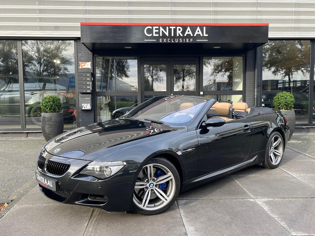 BMW 6-serie Cabrio M6|Head-Up|Memory|Keyless|Pdc|Leder|Stoel, Automaat, Achterwielaandrijving, Gebruikt, Beige