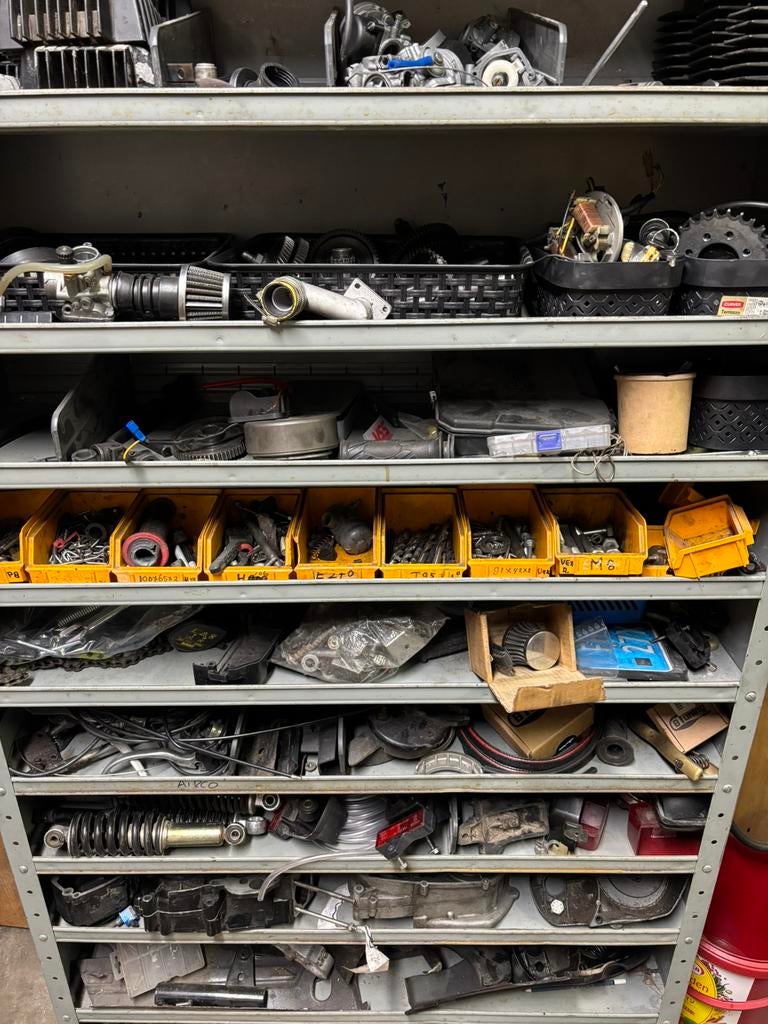 Veel tomos onderdelen, Ophalen of Verzenden, Blok