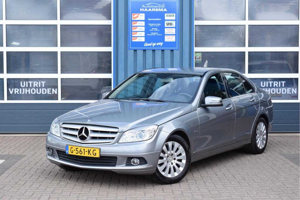 Mercedes-Benz C-Klasse 200 CGI BlueEFFICIENCY Elegance Navi, Automaat, Euro 5, Zwart, 4 cilinders
