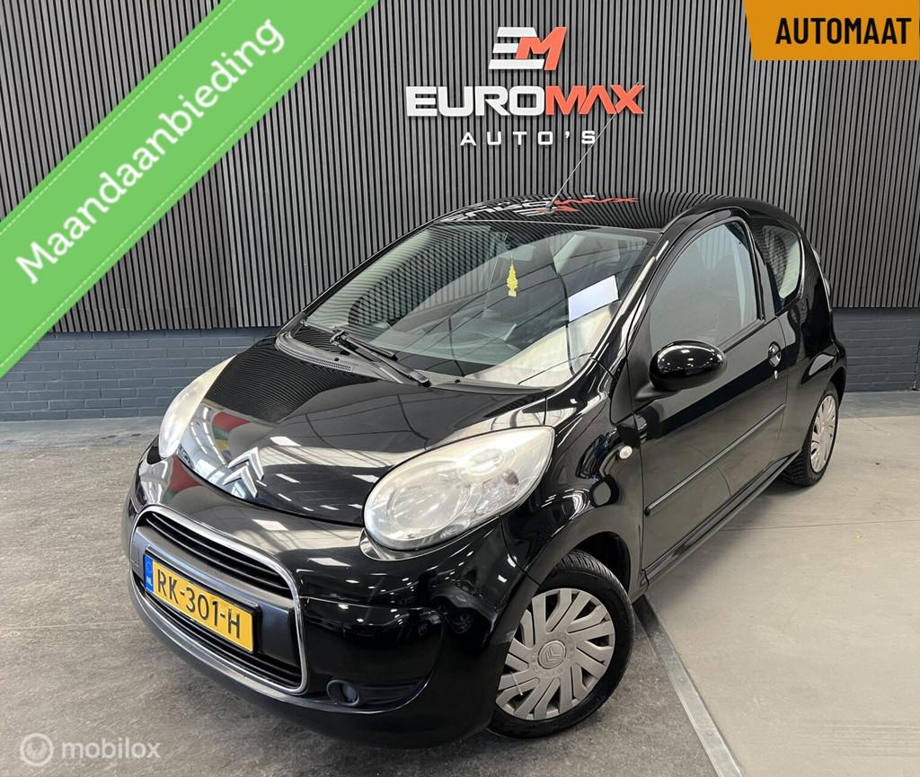 Citroen C1 1.0-12V Automaat | Airco | CarPlay | Zuinig!, Stof, Gebruikt, 4 stoelen, C1