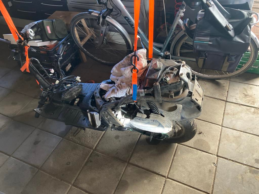 Riva frame met geel kenteken - Ideaal voor ombouw/WOK, Ophalen, Gebruikt, Frame, Overige merken