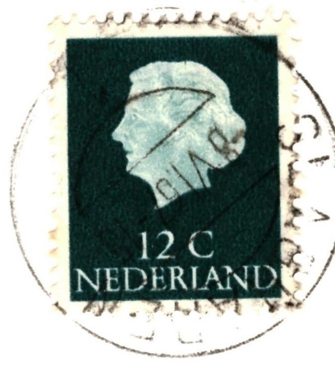 991325 Slagharen Shetland Pony Park O 1966 Gelopen met zegel, Ophalen of Verzenden, 1960 tot 1980, Gelopen, Overijssel