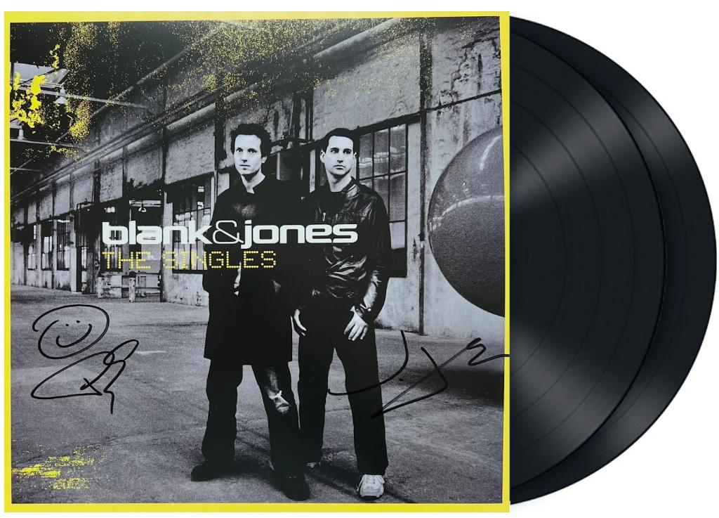 Vinyl 2LP Blank & Jones The Singles 24 Tracks GESIGNEERD NEW, Ophalen of Verzenden, Nieuw in verpakking, 12 inch, Techno of Trance