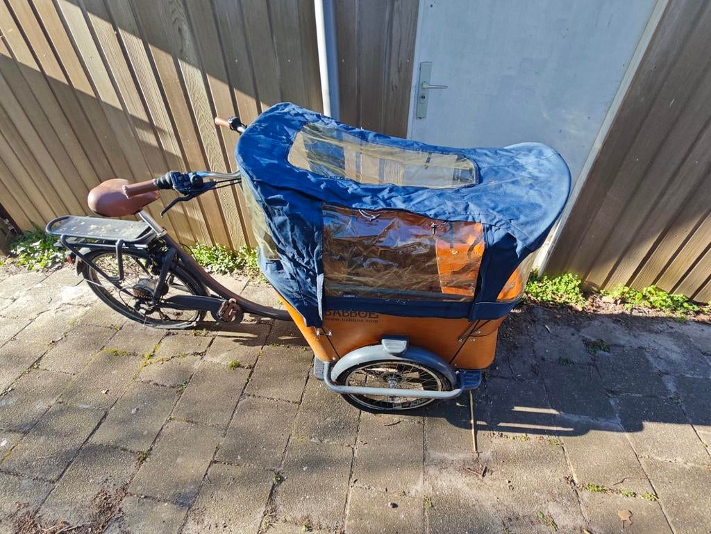 Babboe Curve bakfiets - Heeft liefde en onderhoud nodig!, 4 kinderen of meer, Gebruikt, Elektrisch, Ophalen