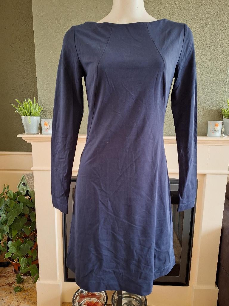 LaDress by Simone La dress jurk XS 34 2X, Zo goed als nieuw, Knielengte, Verzenden, Blauw