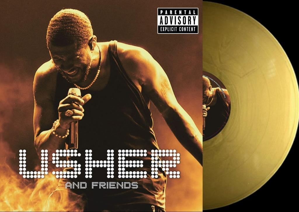 Usher - And Friends  New lp in seal., Verzenden, 1985 tot 2000, Nieuw in verpakking, 12 inch