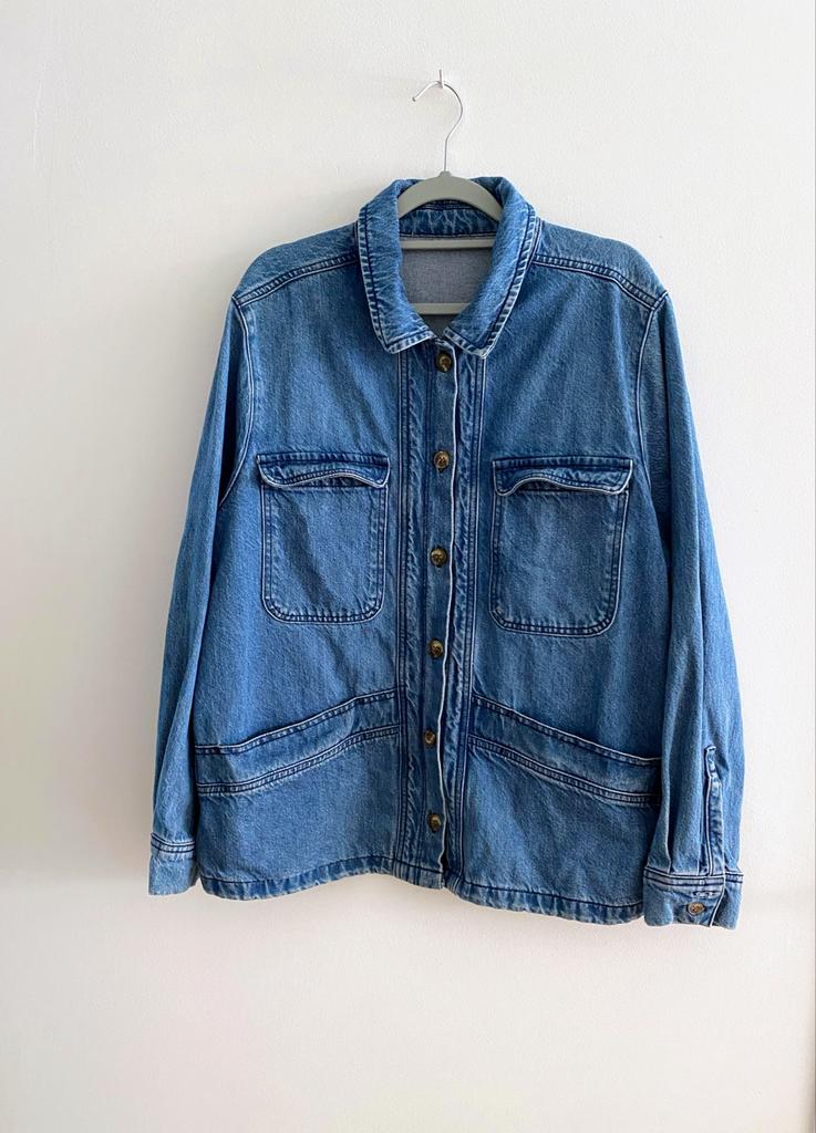 Set van 3: Spijkerjasje, Colbertjasje & Blouse (Maat 44/46), Ophalen, Overige kleuren, Maat 46/48 (XL) of groter, Zo goed als nieuw