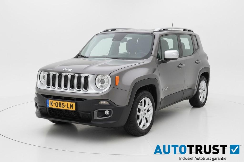 Jeep Renegade 1.4 MultiAir Limited STOEL+STUURVERW.TREKHAAK, Stof, Gebruikt, 600 kg, 1368 cc
