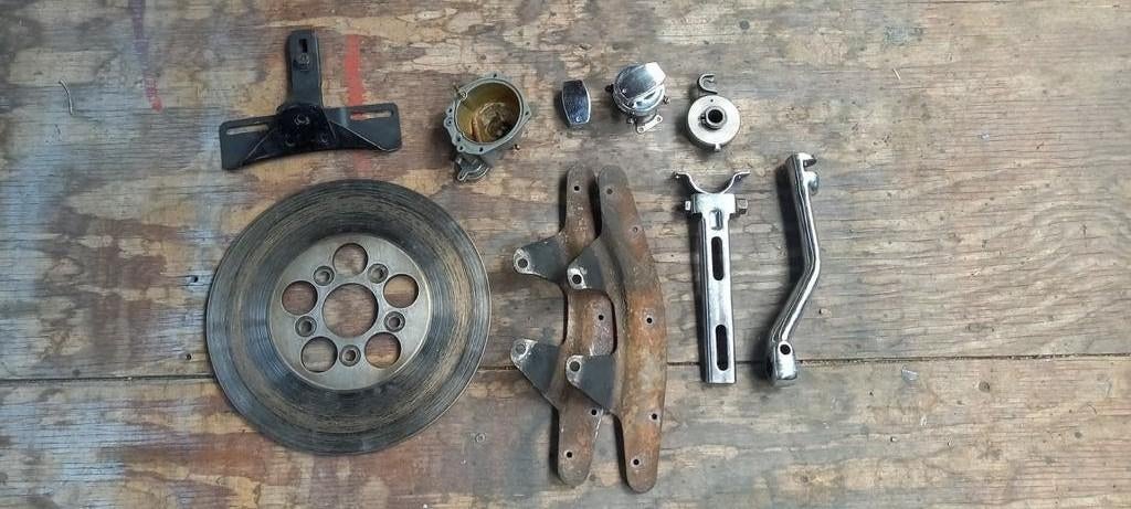 Harley meuk en Sportster caferacer, Ophalen of Verzenden, Gebruikt