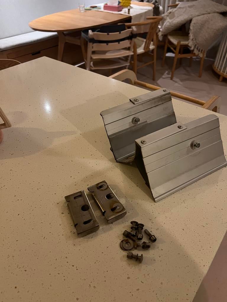 Adapterkit Fiamma F45s Luifel Montageset, Caravans en Kamperen, Camper-accessoires, Ophalen of Verzenden, Gebruikt