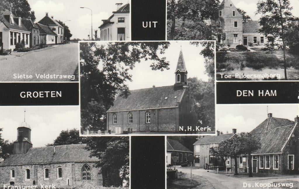 Den Ham, Ophalen of Verzenden, 1940 tot 1960, Ongelopen, Overijssel