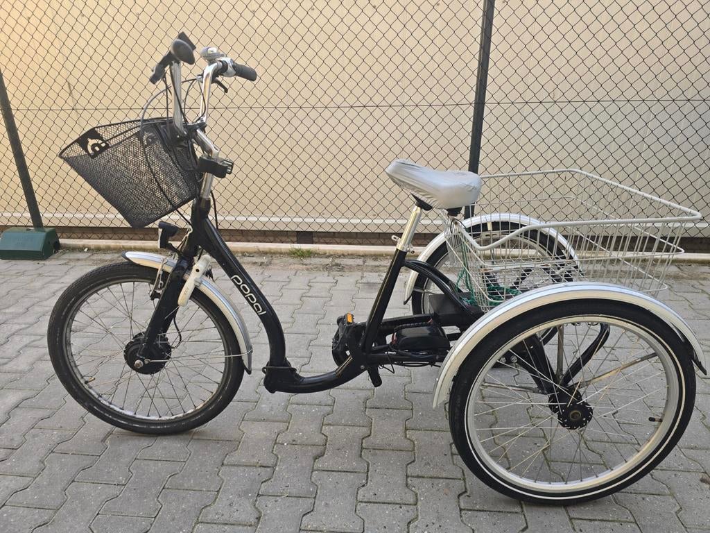 Popal E-Luxe Driewieler Elektrische Fiets, Ophalen of Verzenden, Zo goed als nieuw, Popal