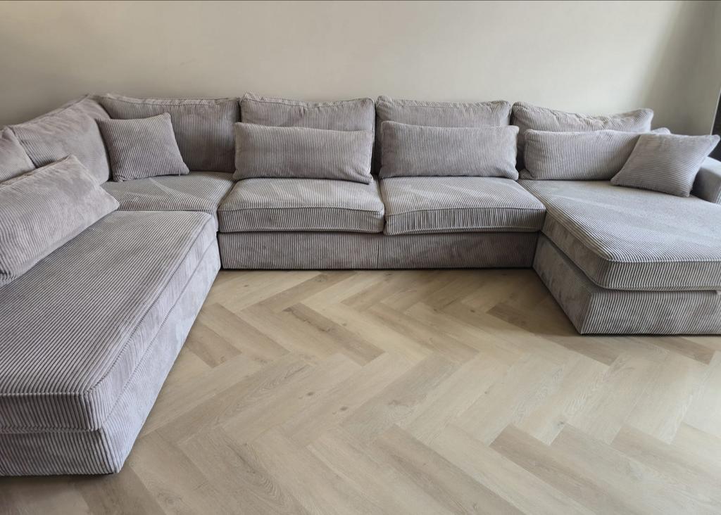 U-bank california bankstel, Huis en Inrichting, Banken | Complete zithoeken, Gebruikt, Stof, Ophalen