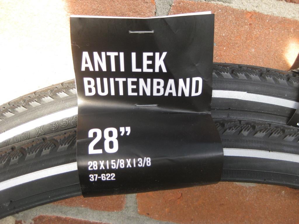 Twee nieuwe anti-lek fietsbanden 28 inch, Ophalen of Verzenden, Nieuw, Algemeen, Band