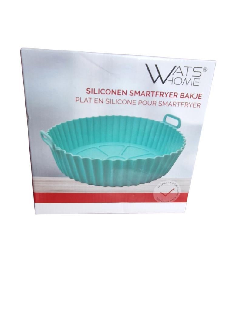 Wats Home Siliconen Airfryer Bakje - Herbruikbaar & Schoon, Ophalen of Verzenden, Airfryer