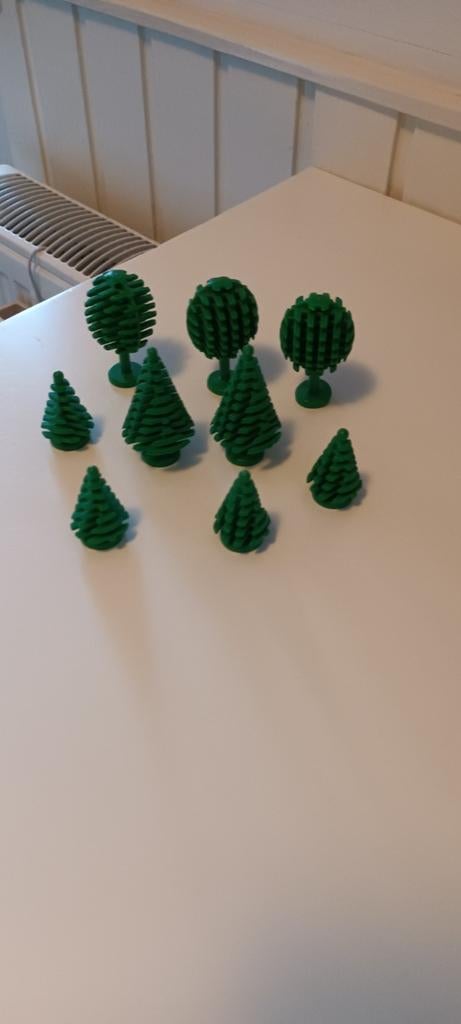 9 lego  boompjes, Ophalen of Verzenden, Zo goed als nieuw