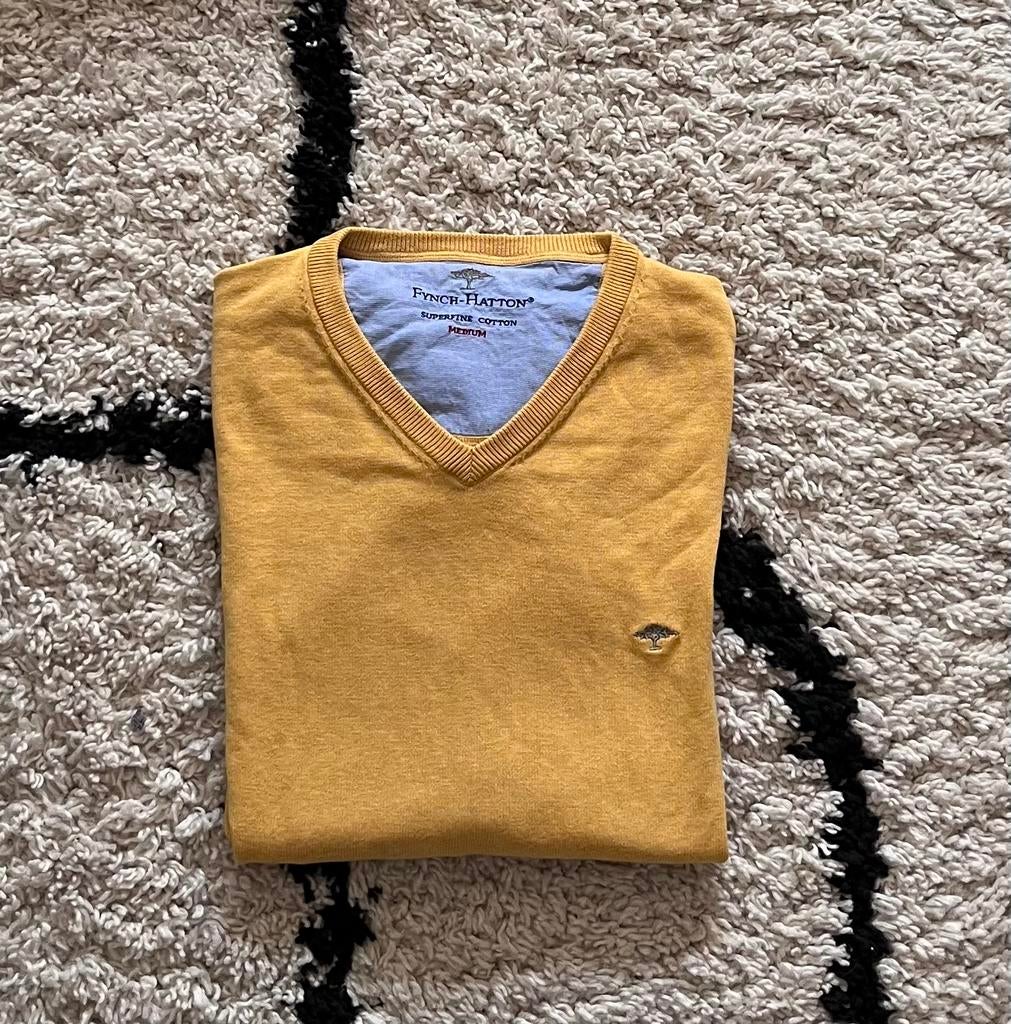Fynch-Hatton Herentrui - Maat M, Ophalen of Verzenden, Zo goed als nieuw, Maat 48/50 (M), Geel