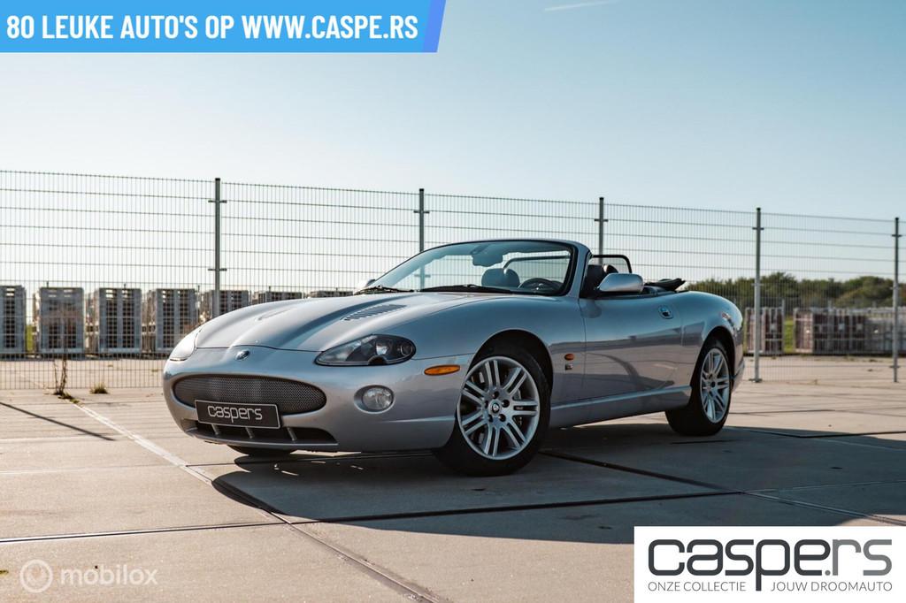 Jaguar XKR 4.2 V8 Convertible, Auto's, Jaguar, Achterwielaandrijving, Gebruikt, Cabriolet, 4 stoelen