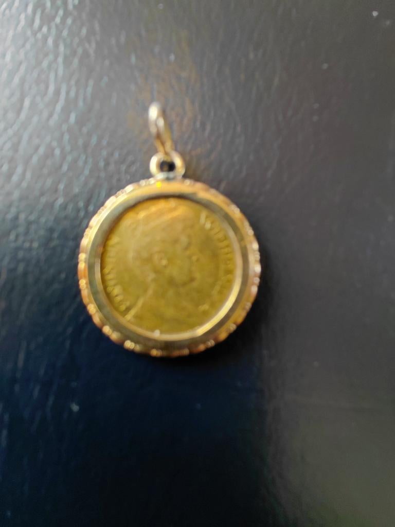 Gouden munt 5 gulden, Ophalen of Verzenden, Zo goed als nieuw, Goud, Goud