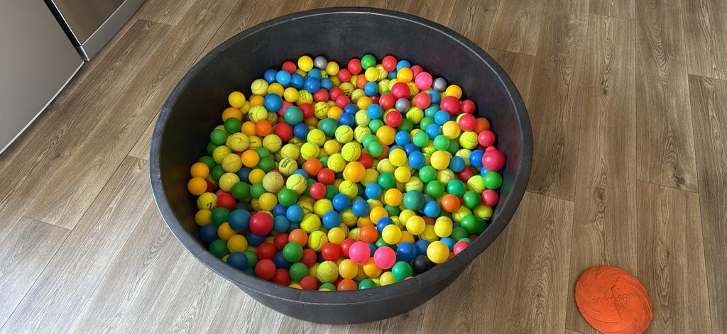 Ballenbak voor bv de hond, Ophalen, Zo goed als nieuw