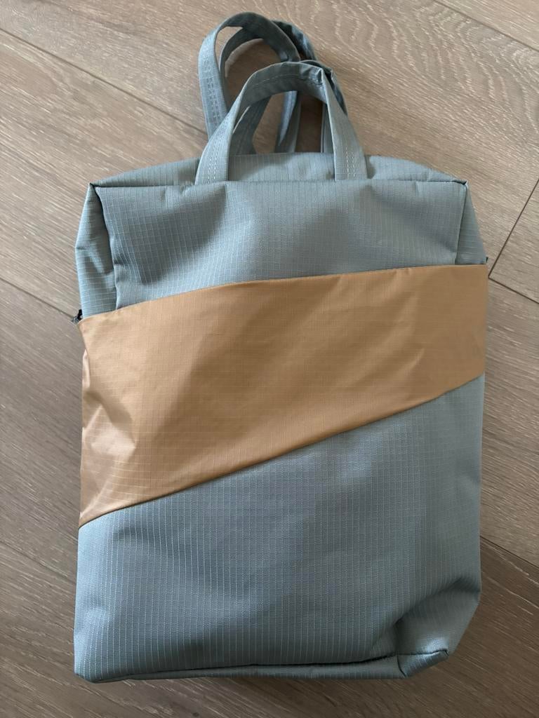 Susan Bijl rugzak grey camel, Verzenden, Nieuw, Grijs