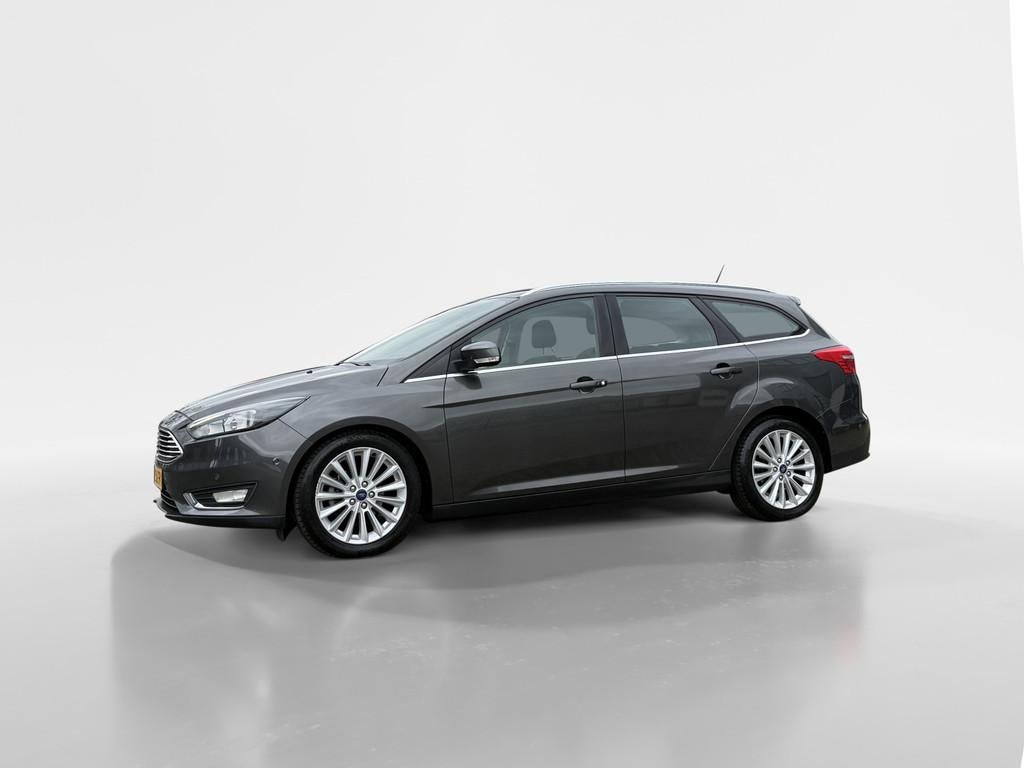 Ford Focus Wagon 1.5 TDCI Titanium Automaat, Stof, Gebruikt, 4 cilinders, Bluetooth