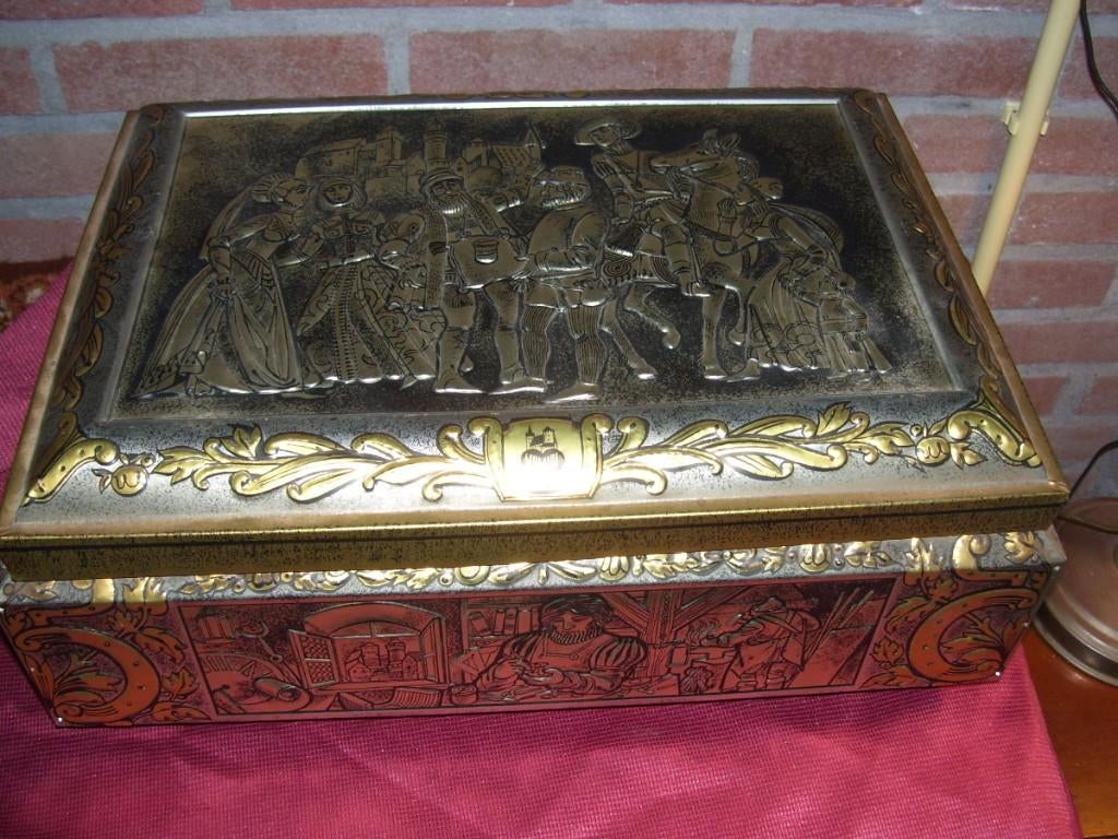 KOEKBLIK, Verzamelen, Blikken, Ophalen of Verzenden, Zo goed als nieuw, Koek(jes), Overige merken