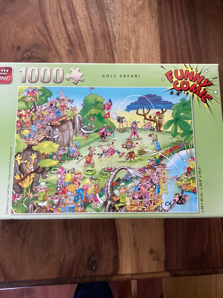 Puzzel 1000 stukjes, Ophalen, 500 t/m 1500 stukjes, Zo goed als nieuw