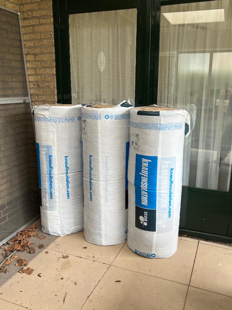 Knauf Insulation ECOSE, Doe-het-zelf en Verbouw, Isolatie en Afdichting, 12 cm of meer, Nieuw, Minder dan 5 m², Glaswol