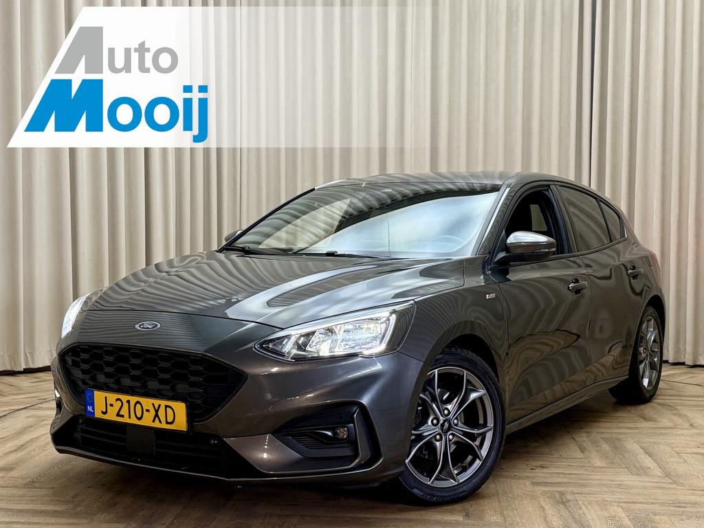 Ford Focus 1.0 EcoBoost Hybrid ST Line Business OrgNL! / Car, Stof, Gebruikt, Met garantie (alle), Origineel Nederlands